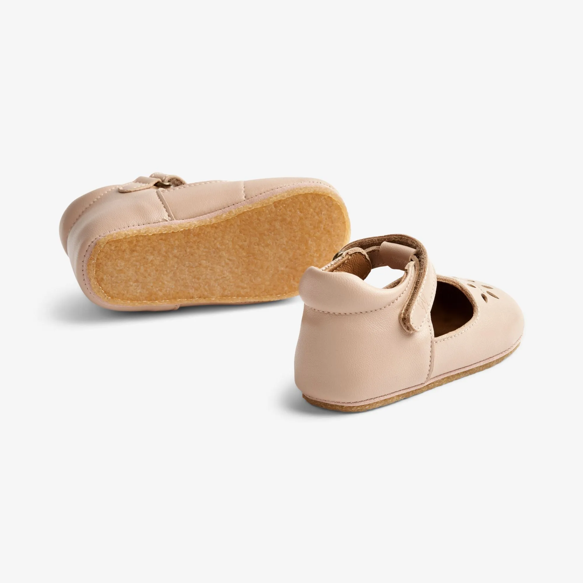 Adele Mary Jane Indoor Shoe | Baby - beige rose