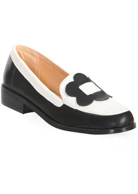 Banned Evening Primrose 60's Loafers Black