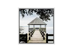 Beachside Boardwalk | Canvas Wall Art Print