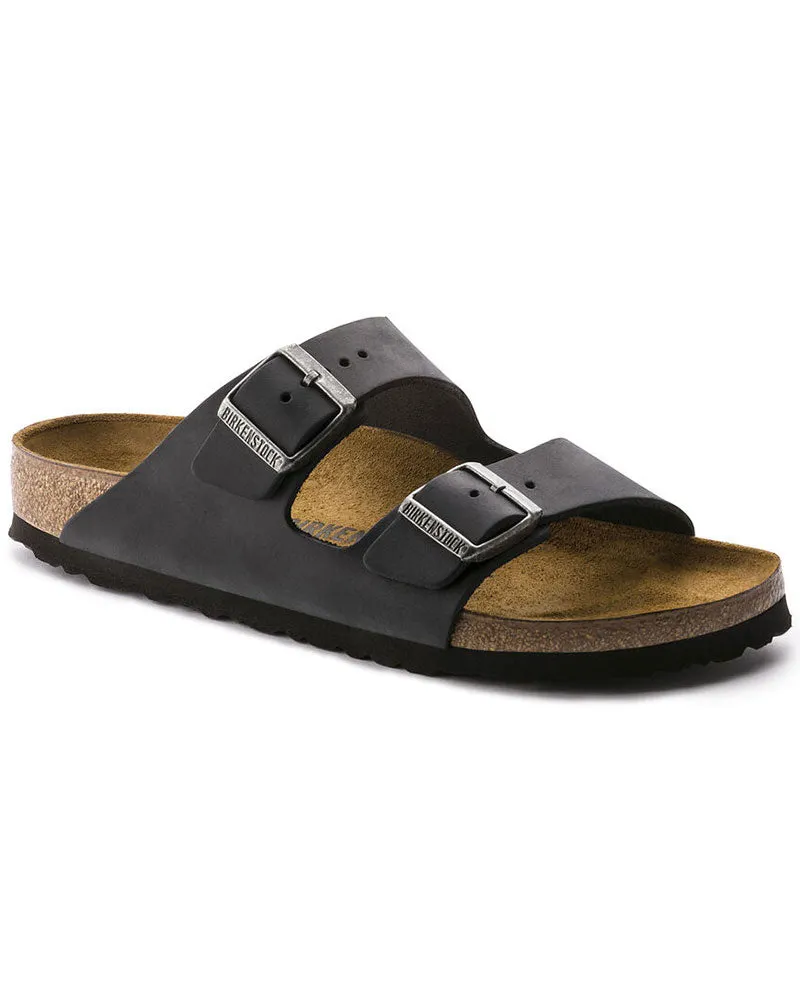 Birkenstock Men's Arizona Oiled Leather - Black