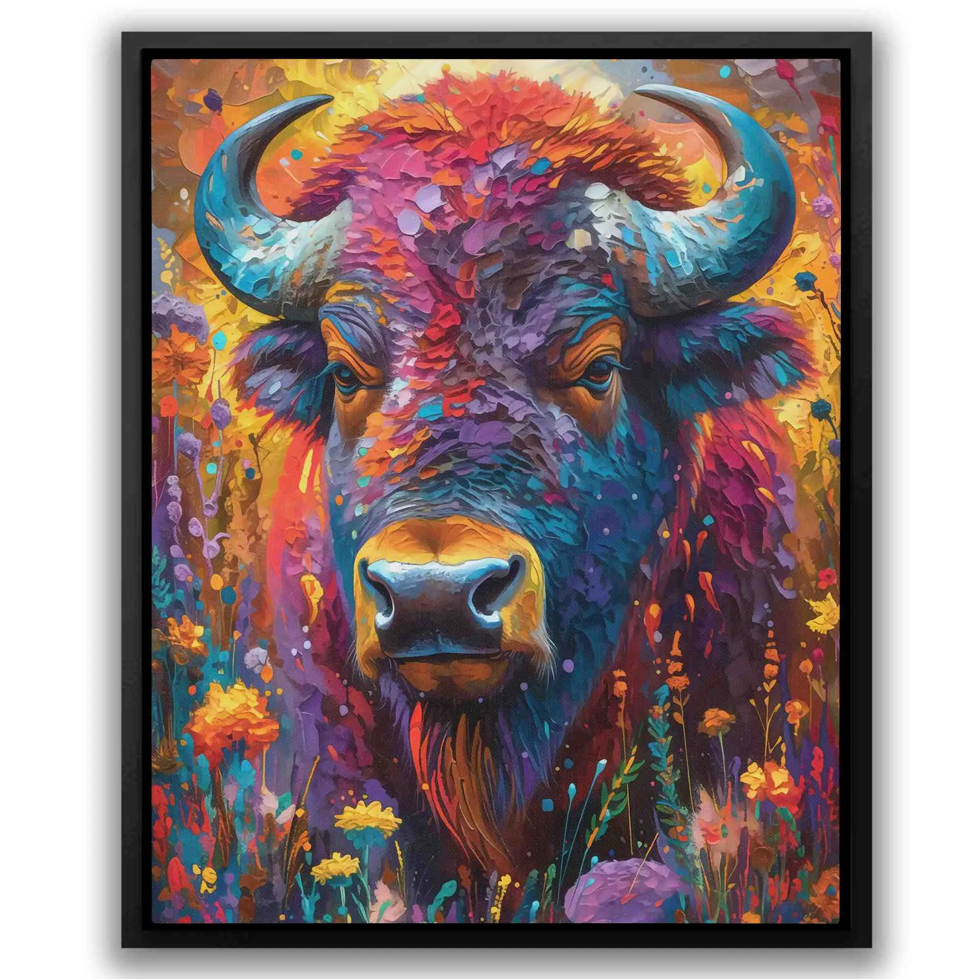 Colorful Buffalo