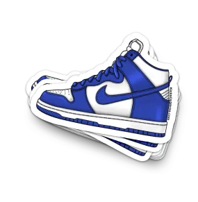 Dunk High "Game Royal" Sneaker Sticker