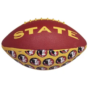 Logo Brands Vault Seminole Logo Design Mini Rubber Football