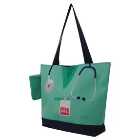 Mint Nurse Life NGIL Canvas Tote Bag