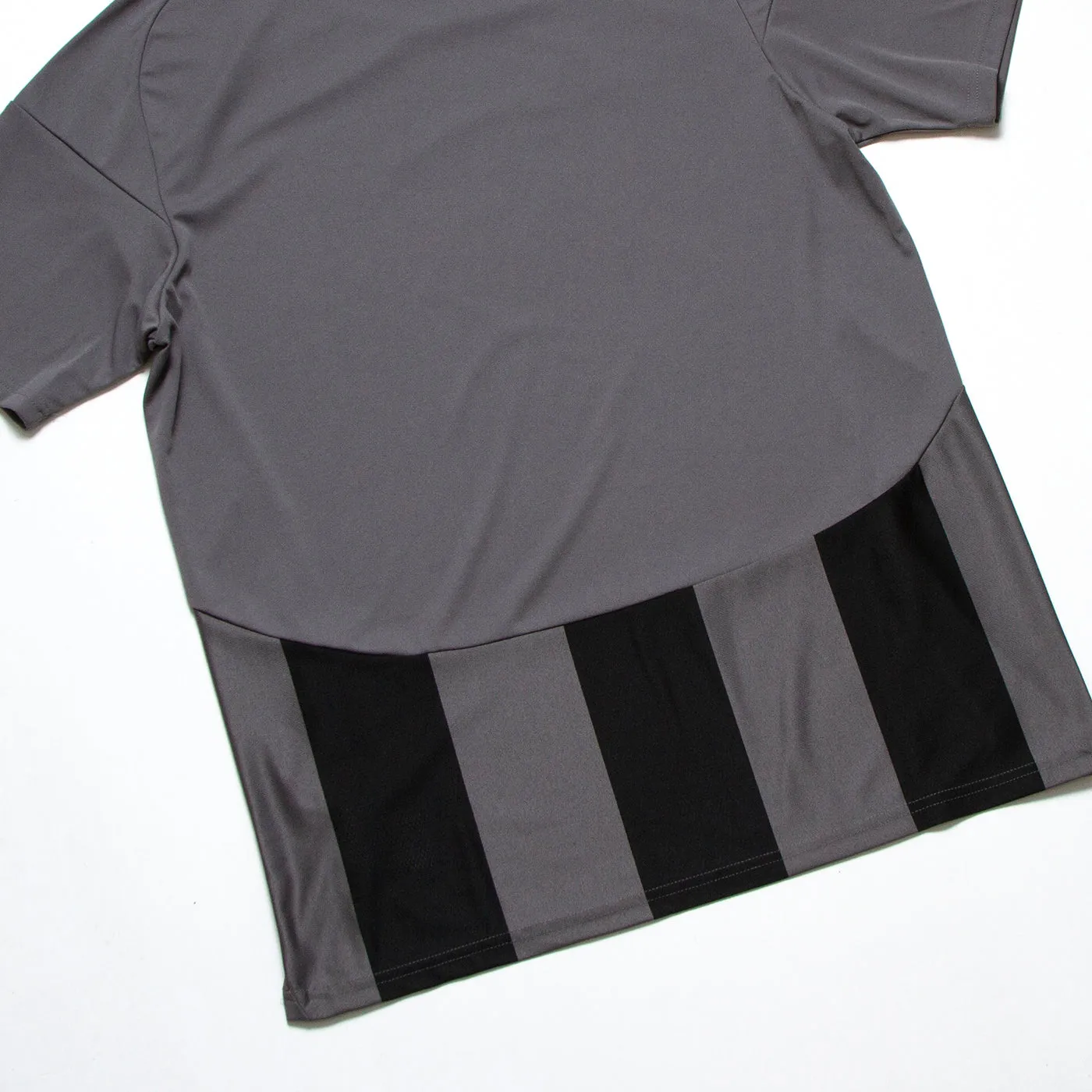 Techno United FC Striped Club - Jersey - Grey/Black